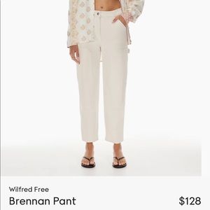 Aritzia Wilfred Free Brennan Pant